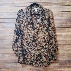 NWOT Autumn color blouse